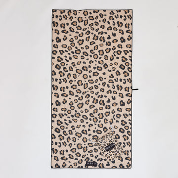 Lazy Leopard Beach Towel