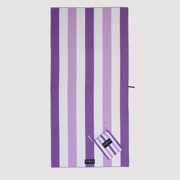 Lilac Lovers Beach Towel